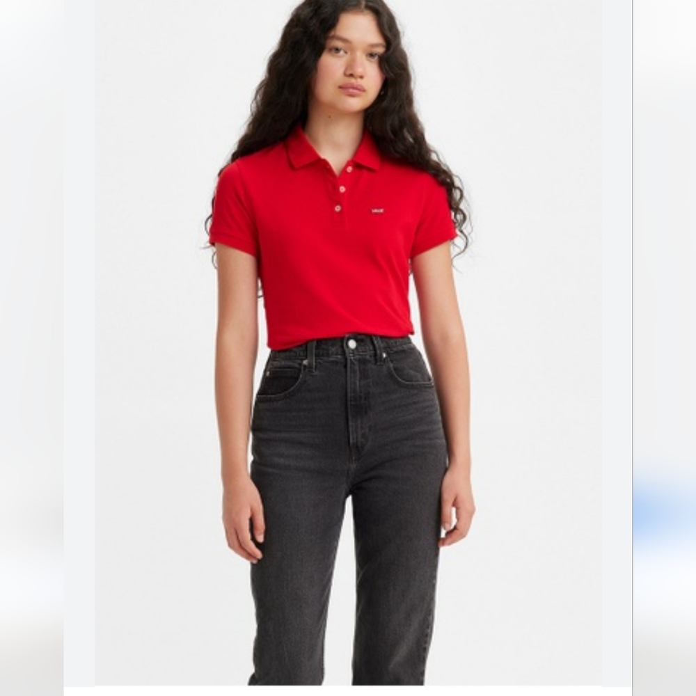 Lacoste Red Polo Shirt for Women